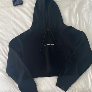 Cropped alphalete sweatshirt